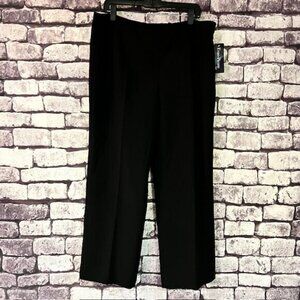 Evan Picone NWT Black Fully Lined Dress Pants Size 16